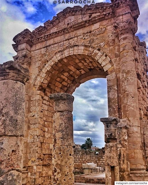 The Triumphal Arch of Tyre is one of the city’s most impressive... (Tyre, Lebanon)
