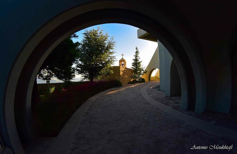 The True Church can never fail. For it is based upon a rock. old  church ... (Ehdène, Liban-Nord, Lebanon)