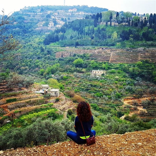 The universe is not outside of you, look inside yourself, everything that... (Deïr El Qamar, Mont-Liban, Lebanon)