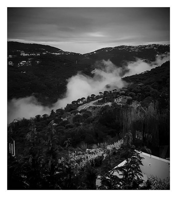 The valley and the fog  nature  naturephotography  naturelovers  natgeo ... (Brummana)