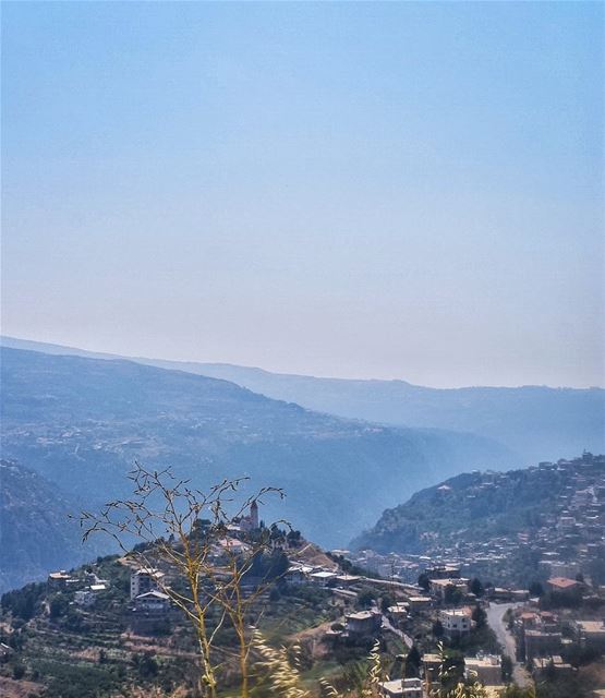 The Valley of the Saints morning mist is as pure as a prayer of incense 🌿� (Bcharreh, Liban-Nord, Lebanon)