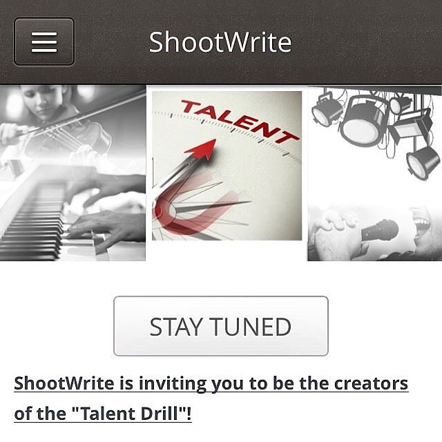 The wait is over!! Shootwrite's "Talent Drill" is now live! All thanks to...