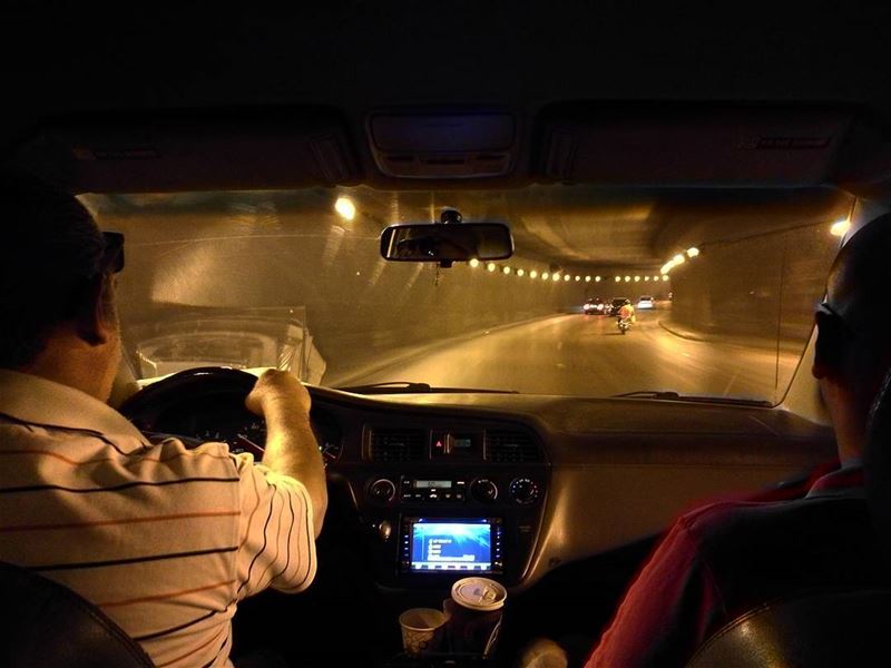 The way back -  ichalhoub in  Beirut  Lebanon shooting with a mobile phone...