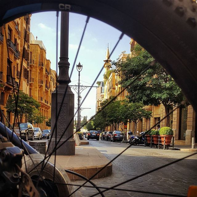 The wheel of Freedom.. In my city.. 💛 beirut  lebanon ............ (Downtown Beirut)