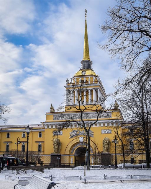 The winter of Saint Petersburg 11-3-2018.. snow  russia  winter  sky ... (Saint Petersburg, Russia)