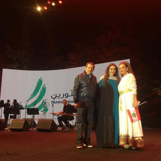 The wonderful night has come to an end !!! abeernehme ... (Tannourine Cedars Nights ليالي أرز تنورين)