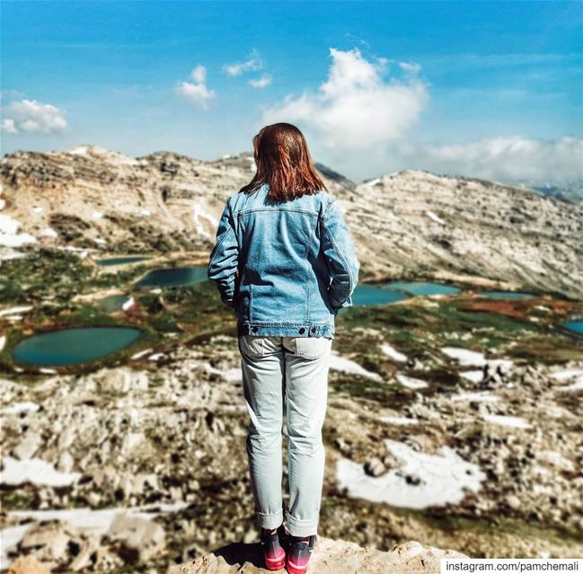 "The  world is big and I want to have a good  look at it before it gets... (Akoura, Mont-Liban, Lebanon)