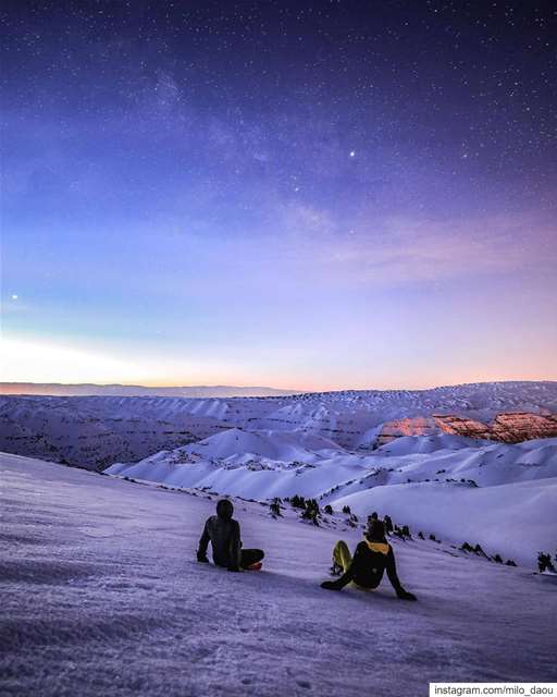 The world is quiet here.🌎🌌⚡ nature mountains landscape horizon...