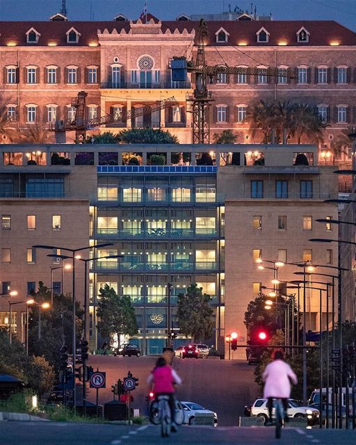 The youth: hope and future of our nation. 🚦🚲By @mikeroscopik ... (Grand Serail)