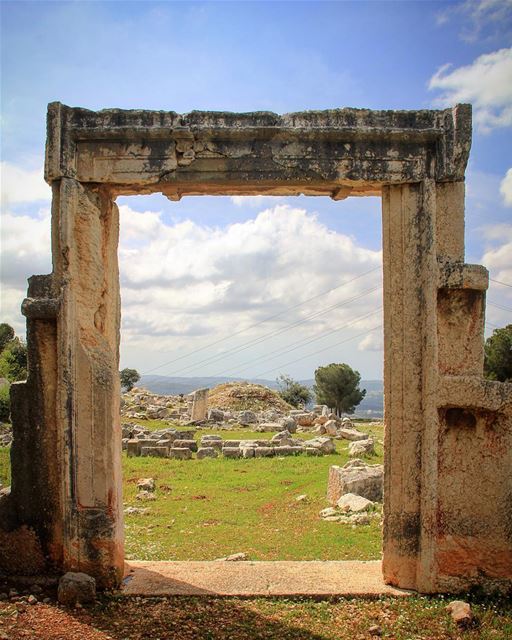 There are gates for eyes you can enter to change time and place together. ... (Kousba El Koura - Lebanon)