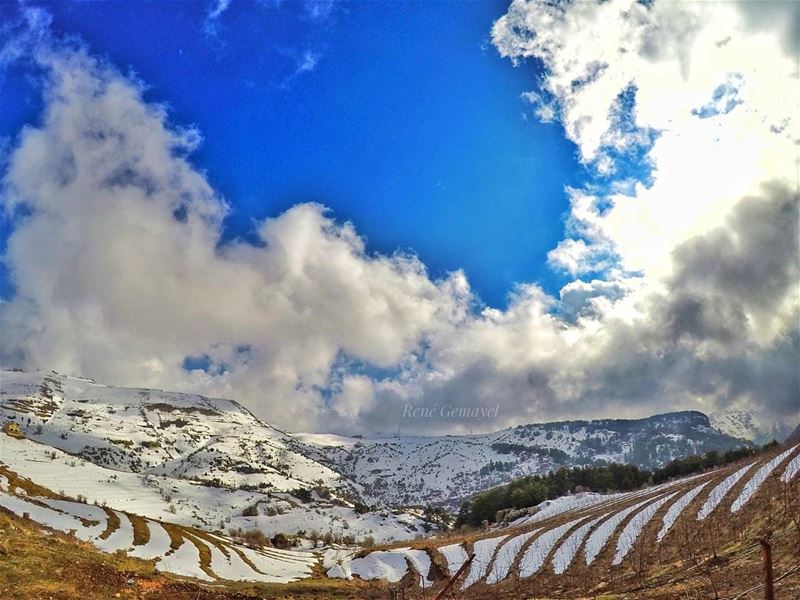 ...There is no better designer than nature..... livelovelebanon ... (Tannourine Mountain View)
