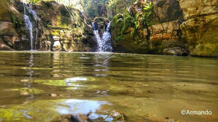 There's a hidden message in every waterfall 😊💎🏞 whatsuplebanon ... (Baakline, Mont-Liban, Lebanon)