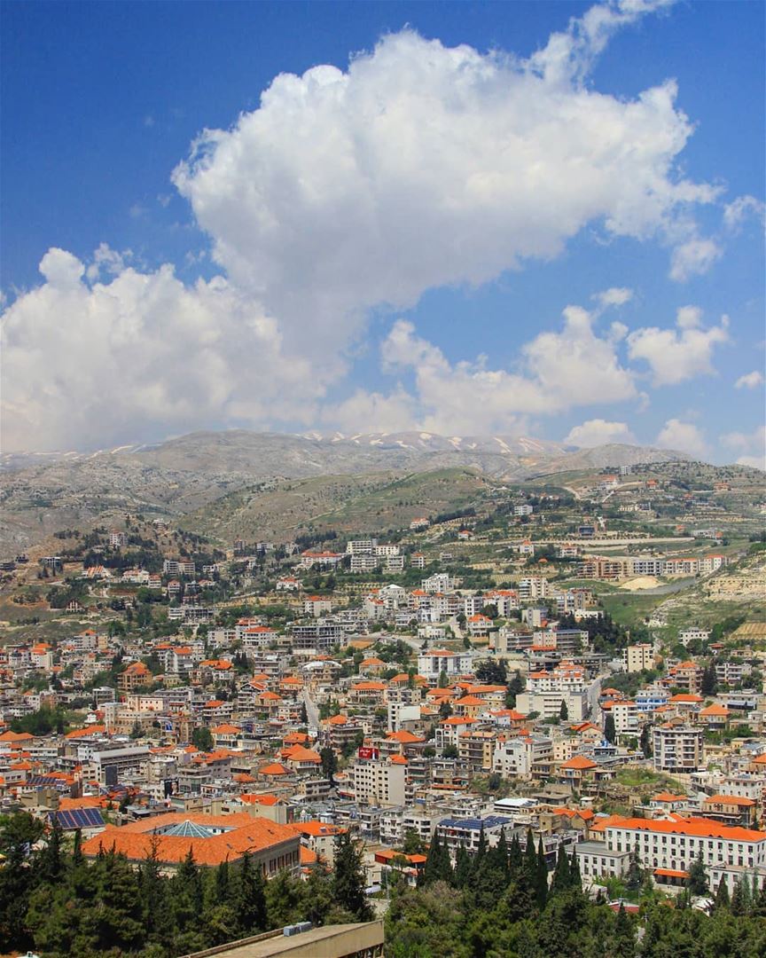 "There's a lot of optimism in changing scenery, in seeing what's down the... (Zahlé, Lebanon)