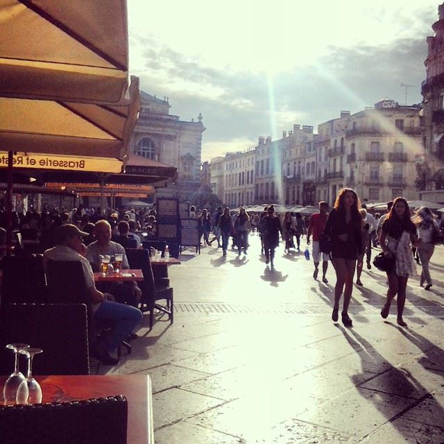 There's always rays of hope.... Be  Positive Montpellier  ig_france ...