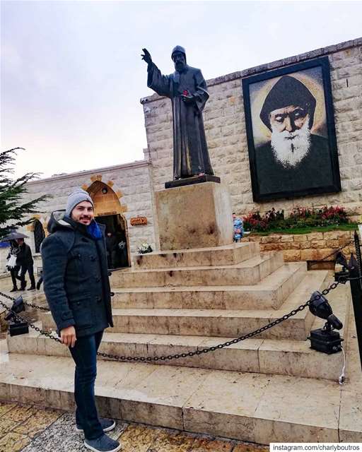 There's no better start of the year 🙏❤️  newyear  2020  happynewyear ... (Mazar Saint Charbel-Annaya)