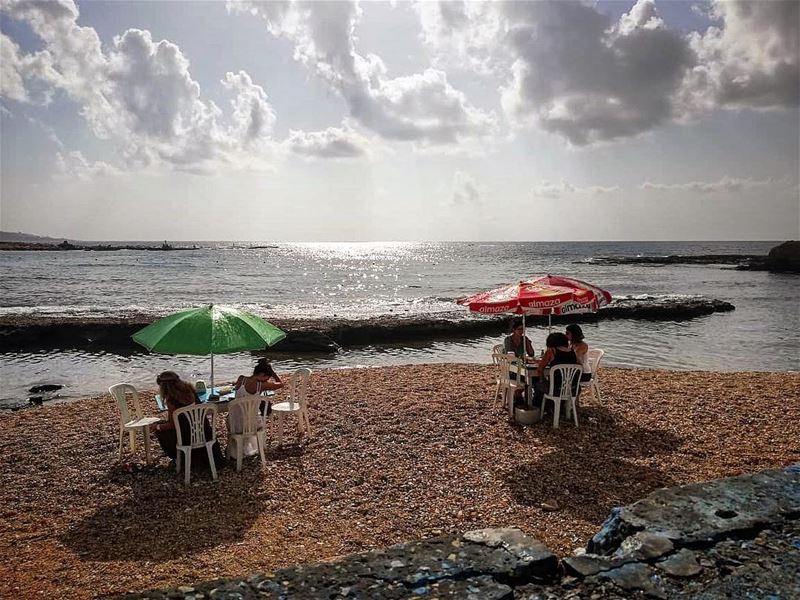 There’s not much better in life than a hot cup of tea, a beach view and... (RAY's Batroun)