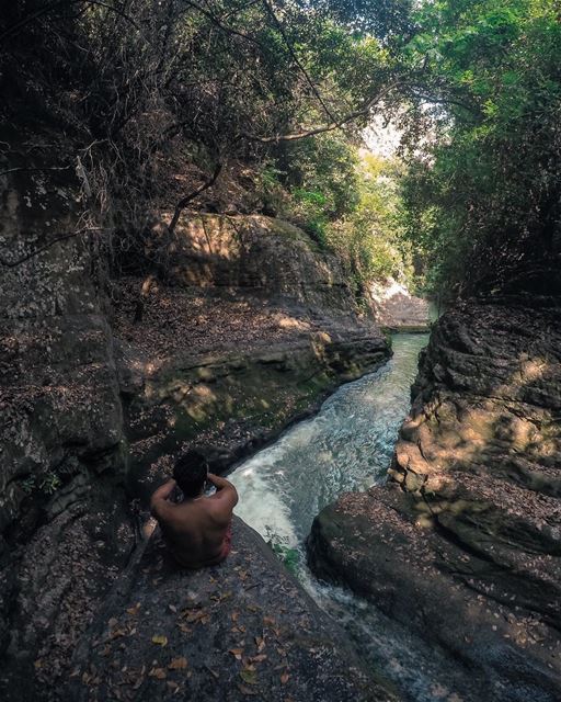 They said follow the river and you will find the sea 🌊 ......... (Lebanon)