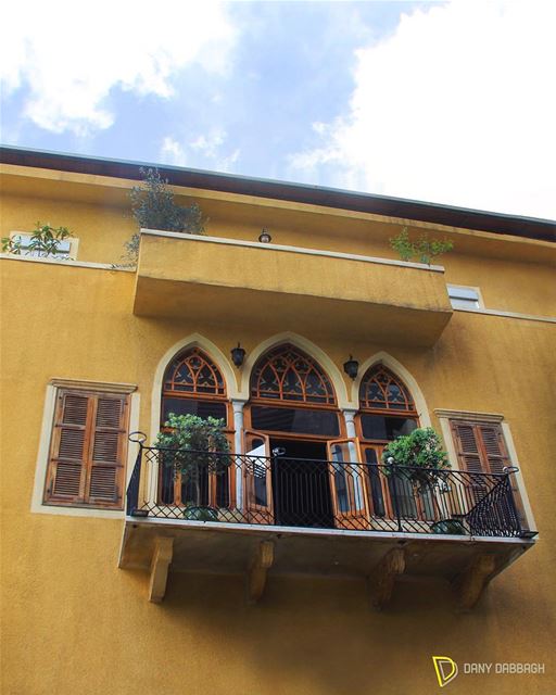 This balcony is just like this country, as tiny as it is, yet holding so... (Beirut, Lebanon)