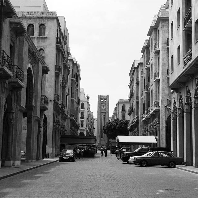 This Clocktower was a gift from the English at the last century. Beirut is... (Nejmeh Square)