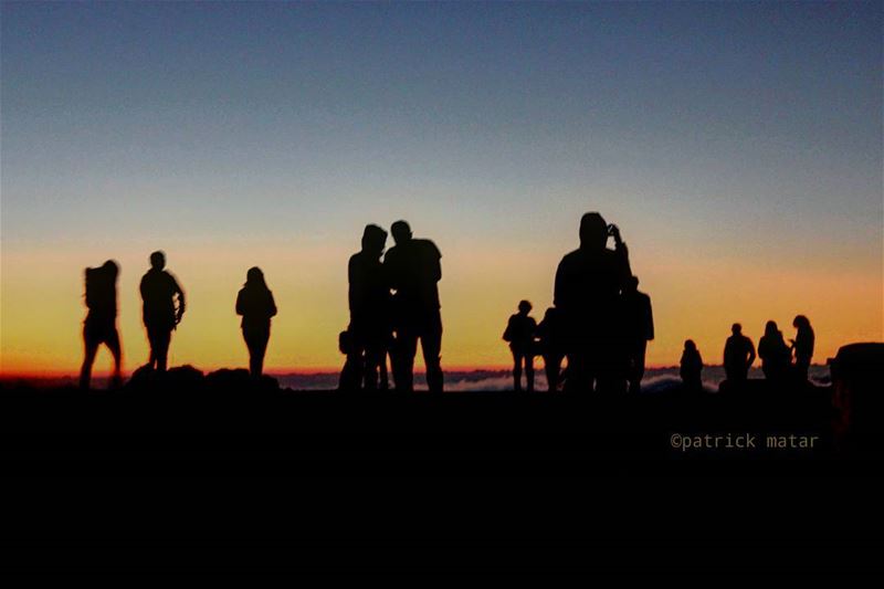 This kind of sunsets.............. art  arts  artist ... (Faraya, Mont-Liban, Lebanon)