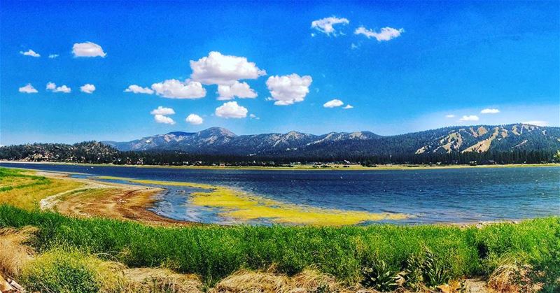 This lake exceeds anything I ever beheld in beauty (Percy Shelley). Spring... (Big Bear Lake, California)