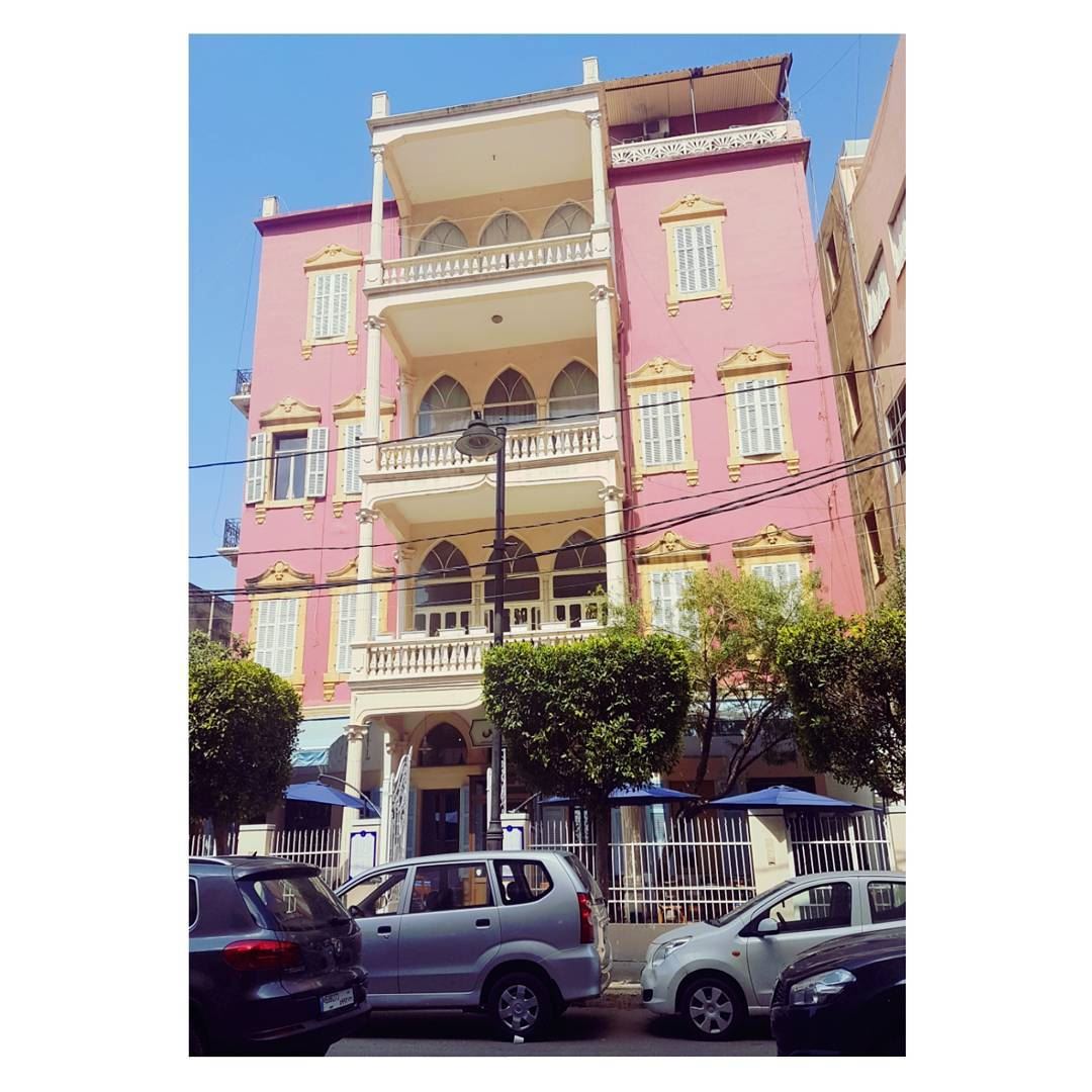 This pink brings back Indian memories--- TakeMeTo  Gemmayze  Beirut ... (Gemmayze)