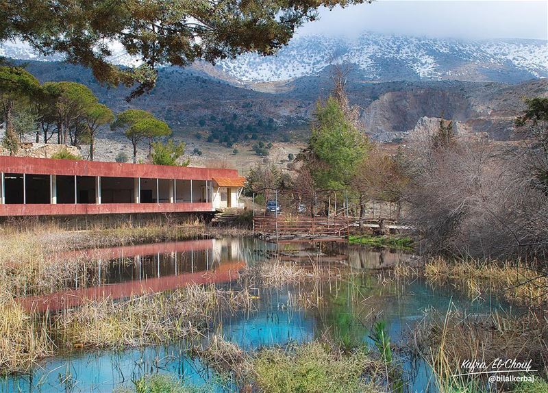 This place was a famous restaurant and wedding venue in the 90's called... (Bâroûk, Mont-Liban, Lebanon)