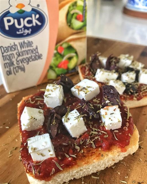 This super easy healthy meal using the New @PuckArabia Reduced Salt White...