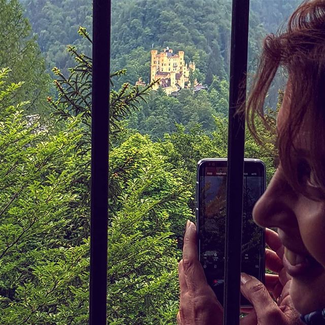 💚❤😍this view ! trip tourism bavaria germany castle photography ... (Hohenschwangau, Bavaria, Germany)
