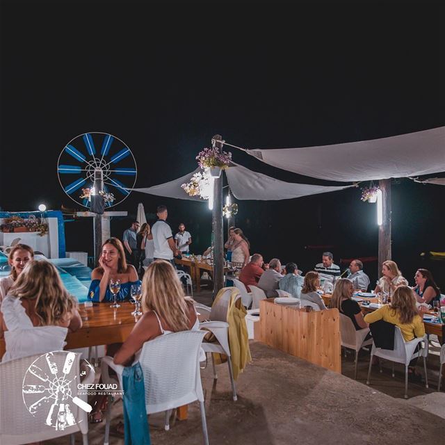 Those night talks while enjoying delicious food and ambiance --... (Anfeh Al-Koura أنفه الكورة)