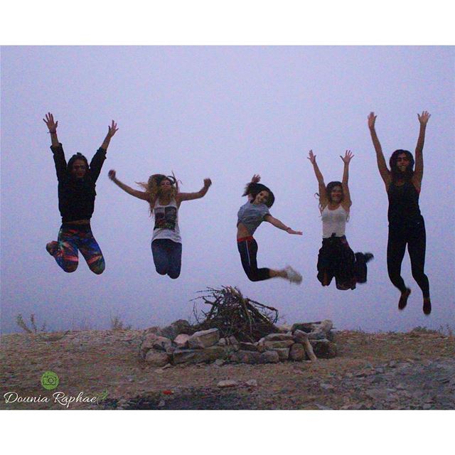 Those who don't jump will never fly 🍃..Canon EOS 💯D.. girls  girl ... (Bchaalé, Liban-Nord, Lebanon)