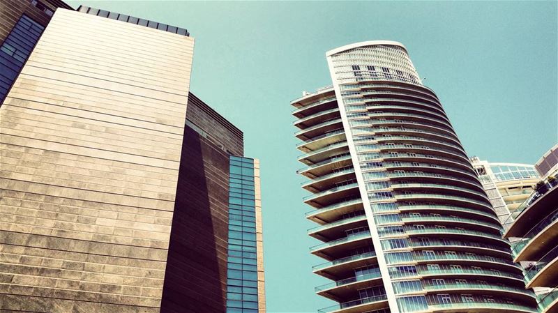 Thousand Knives  alwayslookingup  monolith  thousandknives  marinatower ... (Beirut, Lebanon)