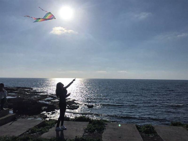 💫 Throw your dreams into space like a kite, and you do not know what it... (Tyre, Lebanon)