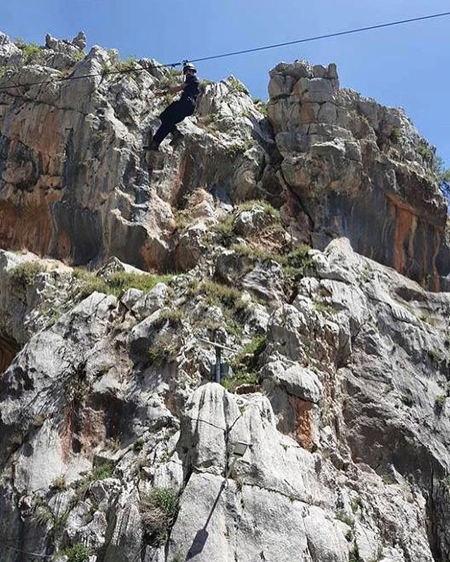  throwback destination 5 zipline ziplining adventure adventuretime... (Tannourine-Balou3 Bal3a)