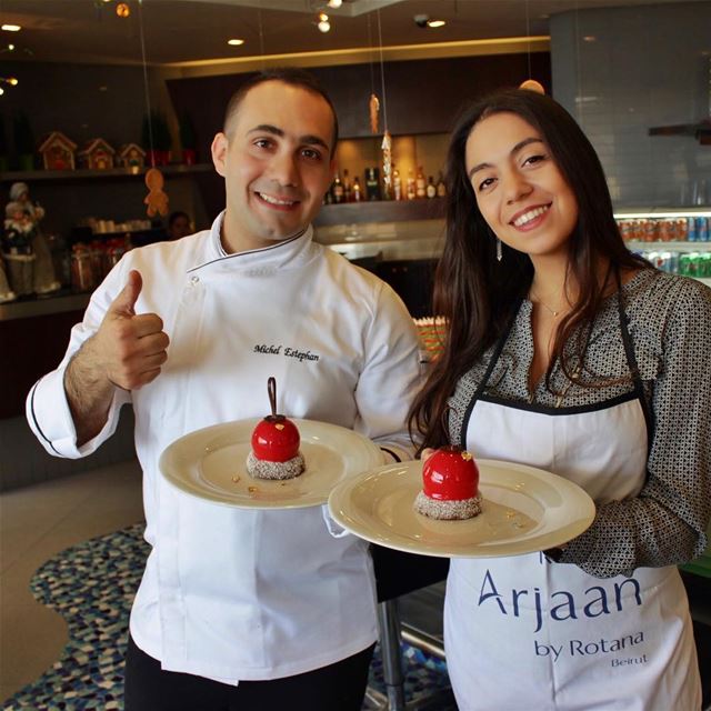  ThrowBack to Christmas vibes ❤️ Making delicious Patisserie and eating... (Raouché Arjaan)