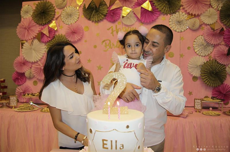 Throwback to Ella's Royal Gold, Pink & White Birthday! 👑💖🎉 Book your... (Jeita Country Club)