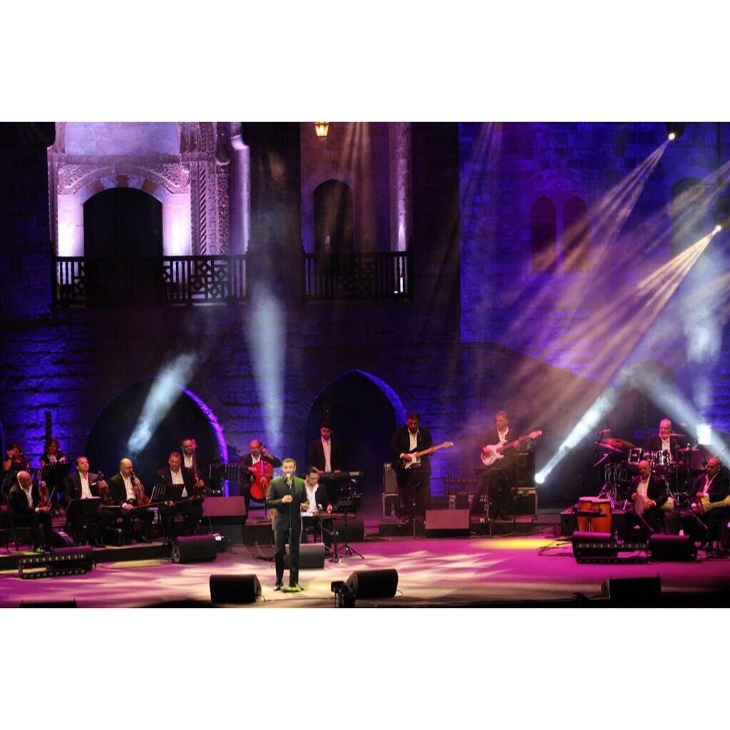 Throwback to Kazem Al Saher concert! @kazem.alsaher  lebanon  concert ...