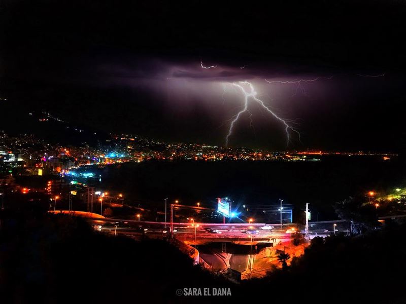 Thunder, feel the thunder 🌩🌪 (Adma, Mont-Liban, Lebanon)
