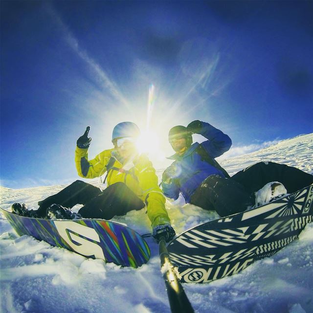 🕐🕑🕒🕒🕓🕔 tik tok ✨ lebanon  snowboard  gopro  faraya  livelovebeirut ... (Faraya Mzaar)