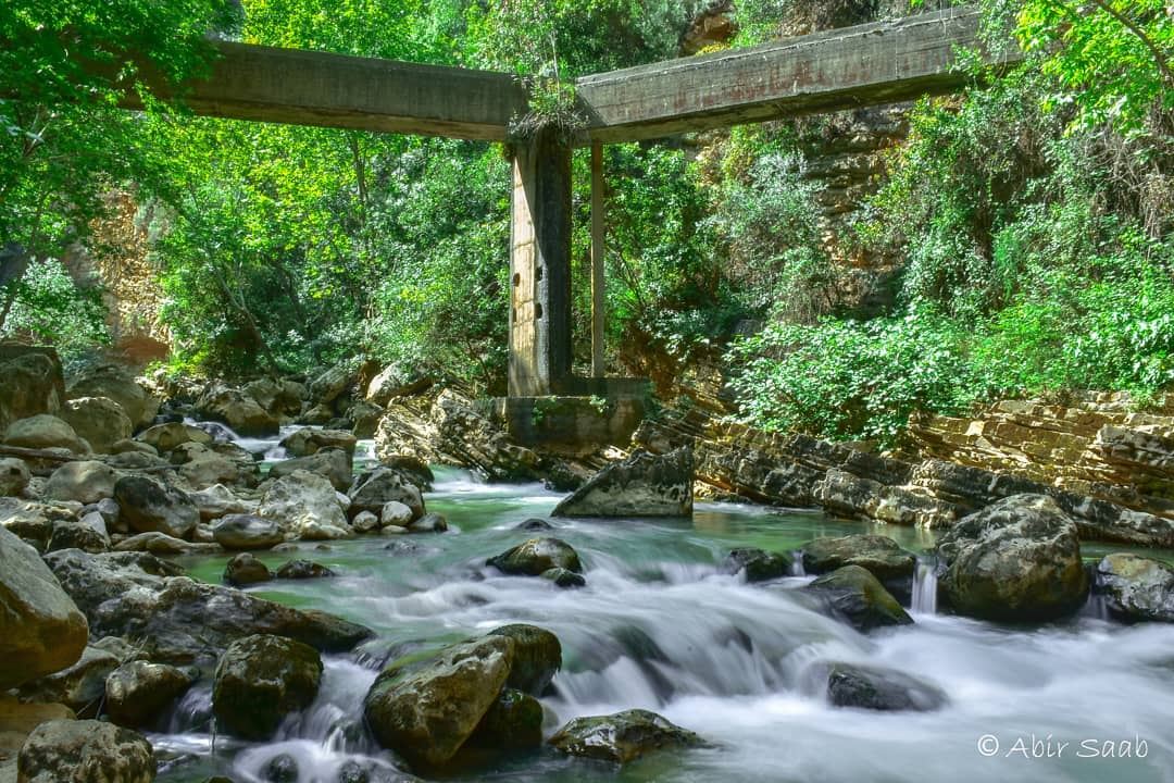 Time is like a river.. You can't touch the same water twice, because the... (Nahr Ibrahim, Mont-Liban, Lebanon)