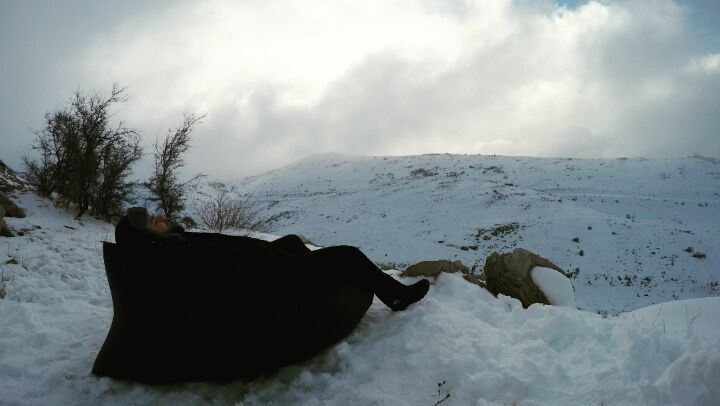  TimeLapse  MovingClouds  Fog  Snow  Relax  Barouk  Lebanon... (Bâroûk, Mont-Liban, Lebanon)