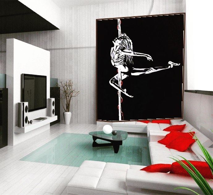 Title:”Blow Her Away " When the idea becomes reality.oil/acrylic...