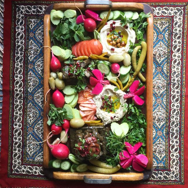 To make a platter along the lines of this one, simply, get out all your...
