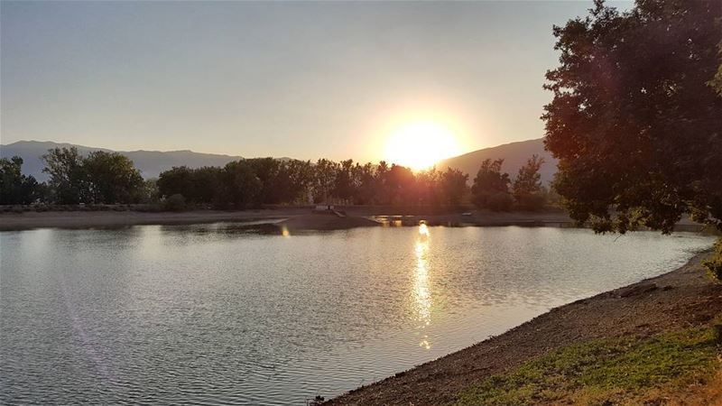 To me this is the Best  Sunset in the  World ! ... (Deïr Taanâyel, Béqaa, Lebanon)