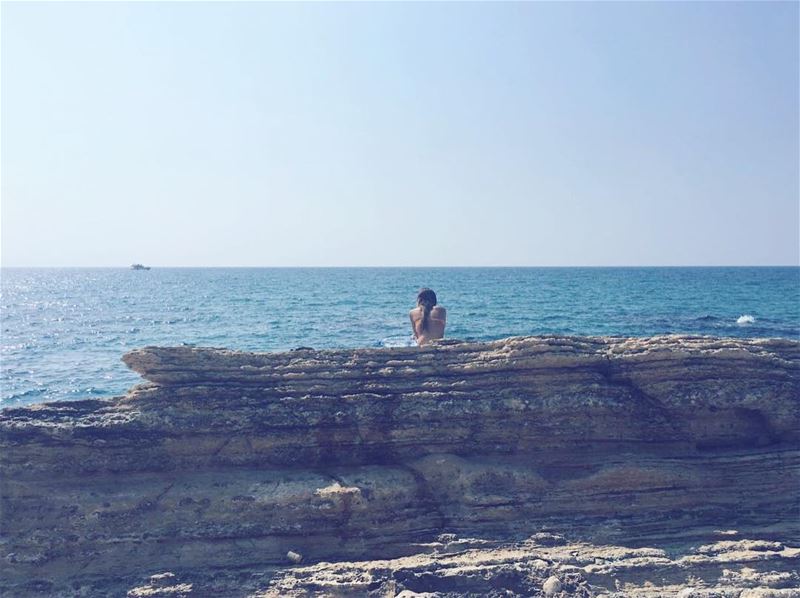 'to some, it’s just water; to others, it’s where u regain sanity...' (Lebanon)