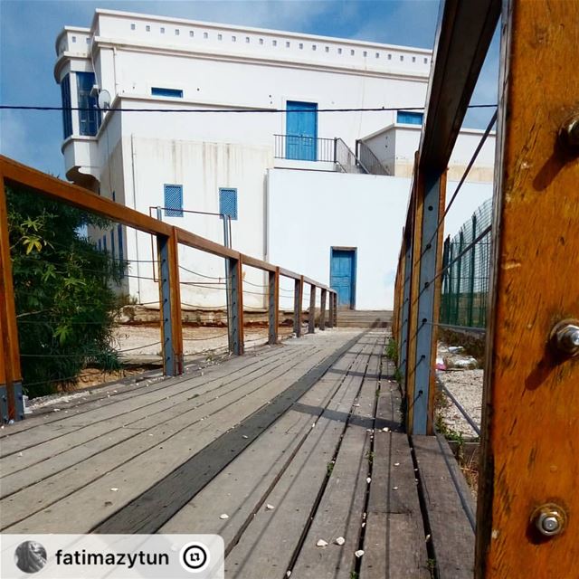 "To the Blue and Back✨💙، photooftheday photography perspective... (Tyre, Lebanon)