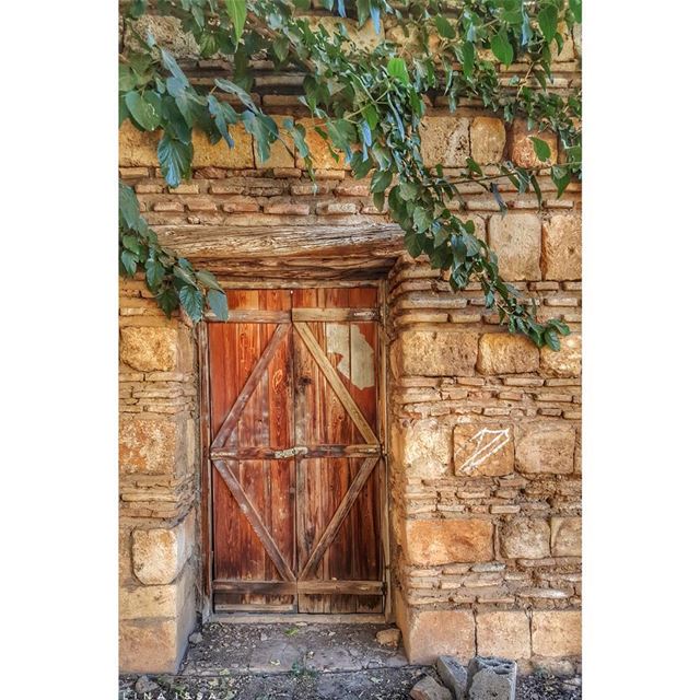 To unlock the locks you don't need so much power or big things... trueness... (`Anjar, Béqaa, Lebanon)