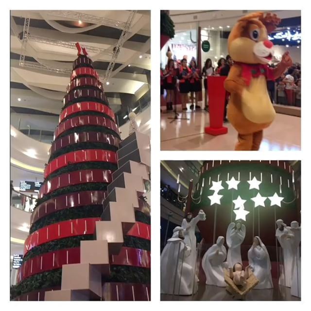 Today city centre beirut lighted up their Christmas Tree(Citycentre Hazmieh)