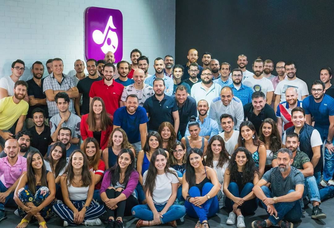 Today I took a photo of Anghami team. There's 80 of us now,  and we're...