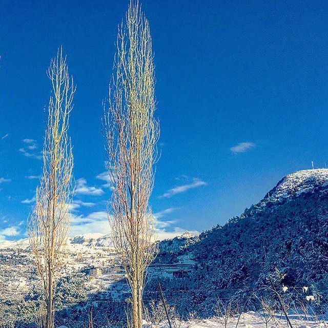 Today is where your book begins, the rest is still unwritten 🎼💙❄️☁️🗻☁️❄️ (Aïtou, Liban-Nord, Lebanon)